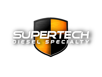 Supertech Diesel Truck Specialists logo design by axel182