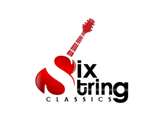 Six String Classics logo design by art-design