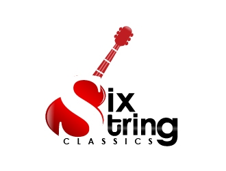 Six String Classics logo design by art-design