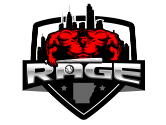 RAGE logo design by schiena