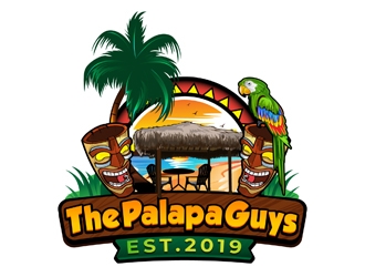 The Palapa Guys logo design by DreamLogoDesign