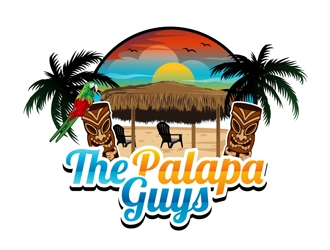 The Palapa Guys logo design by DreamLogoDesign
