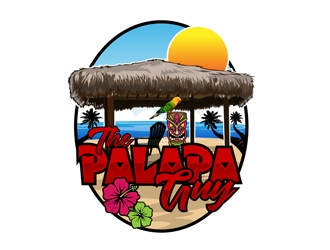 The Palapa Guys logo design by DreamLogoDesign