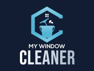 My Window Cleaner logo design by Suvendu