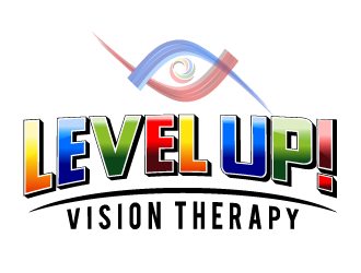 LEVEL UP! Vision Therapy logo design by axel182