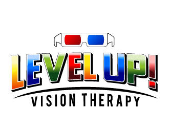 LEVEL UP! Vision Therapy logo design by axel182