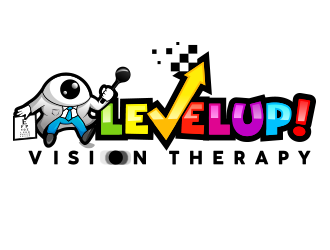 LEVEL UP! Vision Therapy logo design by schiena