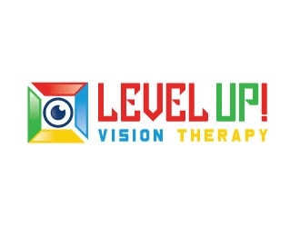 LEVEL UP! Vision Therapy logo design by adwebicon