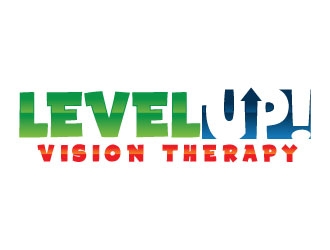 LEVEL UP! Vision Therapy logo design by adwebicon