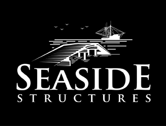 Seaside Structures  logo design by MAXR
