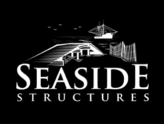 Seaside Structures  logo design by MAXR