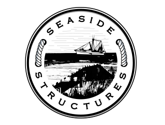 Seaside Structures  logo design by schiena