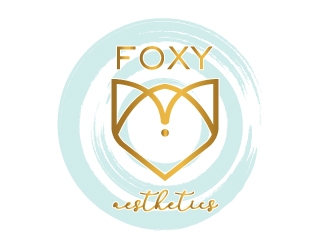 FOXY aesthetics logo design by MUSANG