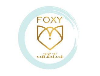 FOXY aesthetics logo design by MUSANG