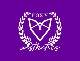 FOXY aesthetics logo design by J0s3Ph