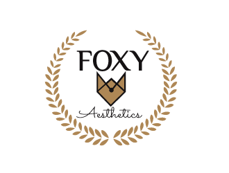 FOXY aesthetics logo design by bluespix