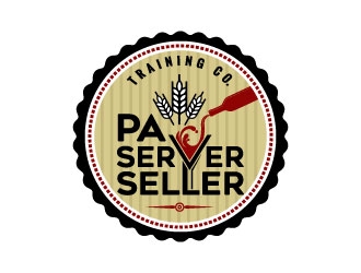 PA Server Seller Training Co. logo design by Suvendu
