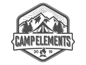 Camp Elements logo design by jaize