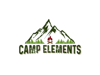 Camp Elements logo design by Donadell