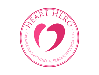 Heart Hero Grateful Patient Program for the Oklahoma Heart Hospital Research Foundation logo design by qqdesigns
