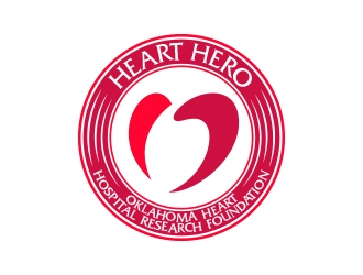 Heart Hero Grateful Patient Program for the Oklahoma Heart Hospital Research Foundation logo design by MarkindDesign