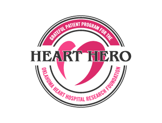 Heart Hero Grateful Patient Program for the Oklahoma Heart Hospital Research Foundation logo design by torresace