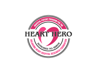 Heart Hero Grateful Patient Program for the Oklahoma Heart Hospital Research Foundation logo design by torresace