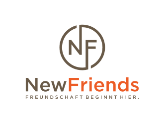 NewFriends (company name) Freundschaft beginnt hier. (Slogan) logo design by nurul_rizkon