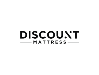 Discount Mattress logo design by logitec