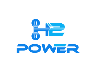H2 POWER logo design by Landung