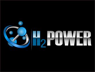 H2 POWER logo design by bosbejo