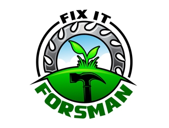Fix It Forsman logo design by DreamLogoDesign