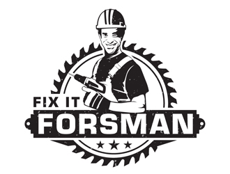 Fix It Forsman logo design by DreamLogoDesign