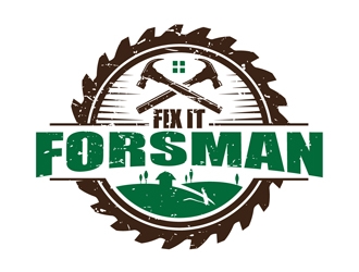 Fix It Forsman logo design by DreamLogoDesign