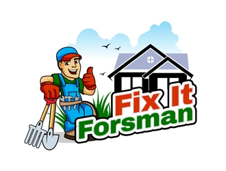 Fix It Forsman logo design by DreamLogoDesign