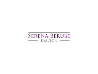 Serena Berube Realtor logo design by haidar