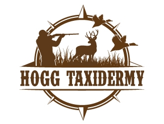 Hogg Taxidermy logo design by ElonStark