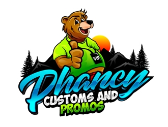 Phancy Customs and Promos logo design by DreamLogoDesign