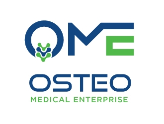 Osteo Medical Enterprise logo design by MonkDesign