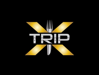 X Trip logo design by shernievz