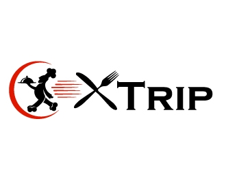 X Trip logo design by Dawnxisoul393