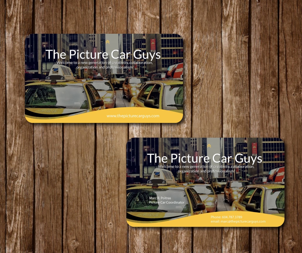 THE PICTURE CAR GUYS logo design by ElonStark