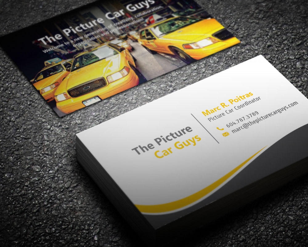 THE PICTURE CAR GUYS logo design by Boomstudioz