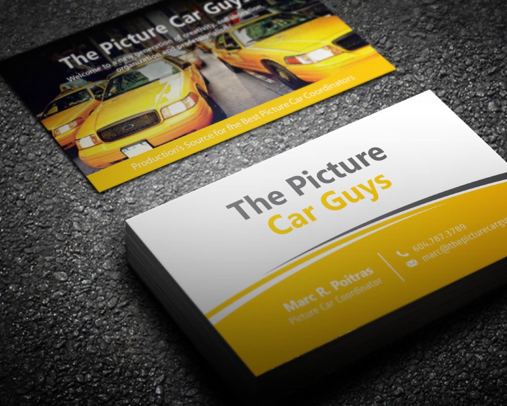 THE PICTURE CAR GUYS logo design by Boomstudioz