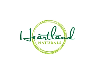 Heartland Naturals logo design by Marianne