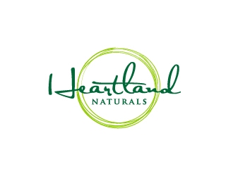 Heartland Naturals logo design by Marianne