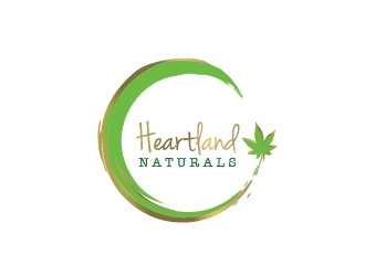 Heartland Naturals logo design by Rachel