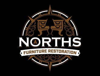 Norths Furniture Restoration logo design by jaize