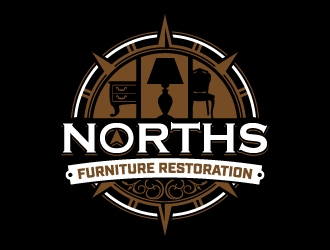 Norths Furniture Restoration logo design by jaize