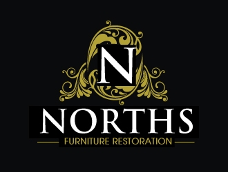 Norths Furniture Restoration logo design by ElonStark